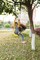 Wooden Swings with 4 Included Ropes, Tree Swing, Swing Bar, Climbing Rope Ladder and Swing Seat